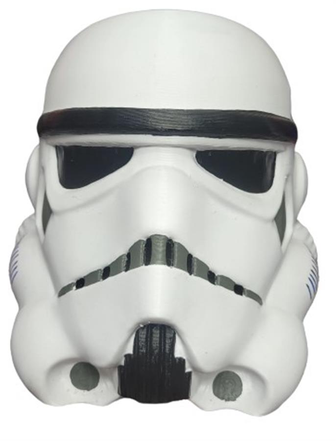 CABEZA 3D STORMTROOPER 20 CM