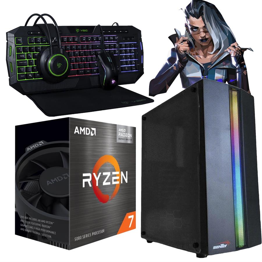 EPOCAS RYZEN 7  R7 5700G - SSD480 GB - 16 GB RAM 2x8 . ARMADO Y ENTREGA 24-48 HS HABILES