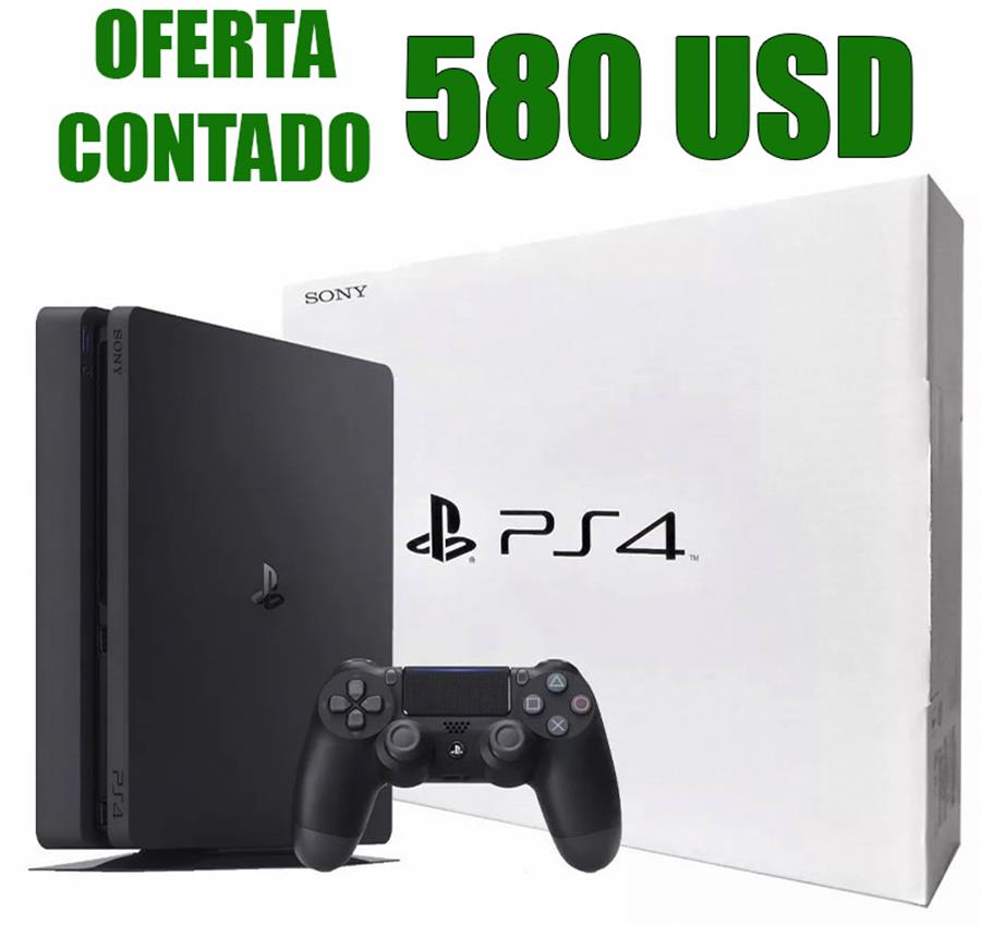 CONSOLA PS4 4 SLIM 1 TB NUEVA .DISPONIBLE ENTREGA 24-48 HS