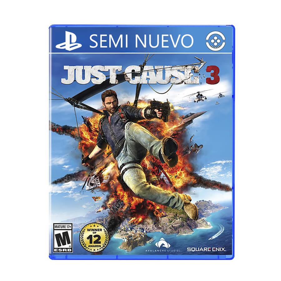 JUST CAUSE 3 SEMI NUEVO PS4