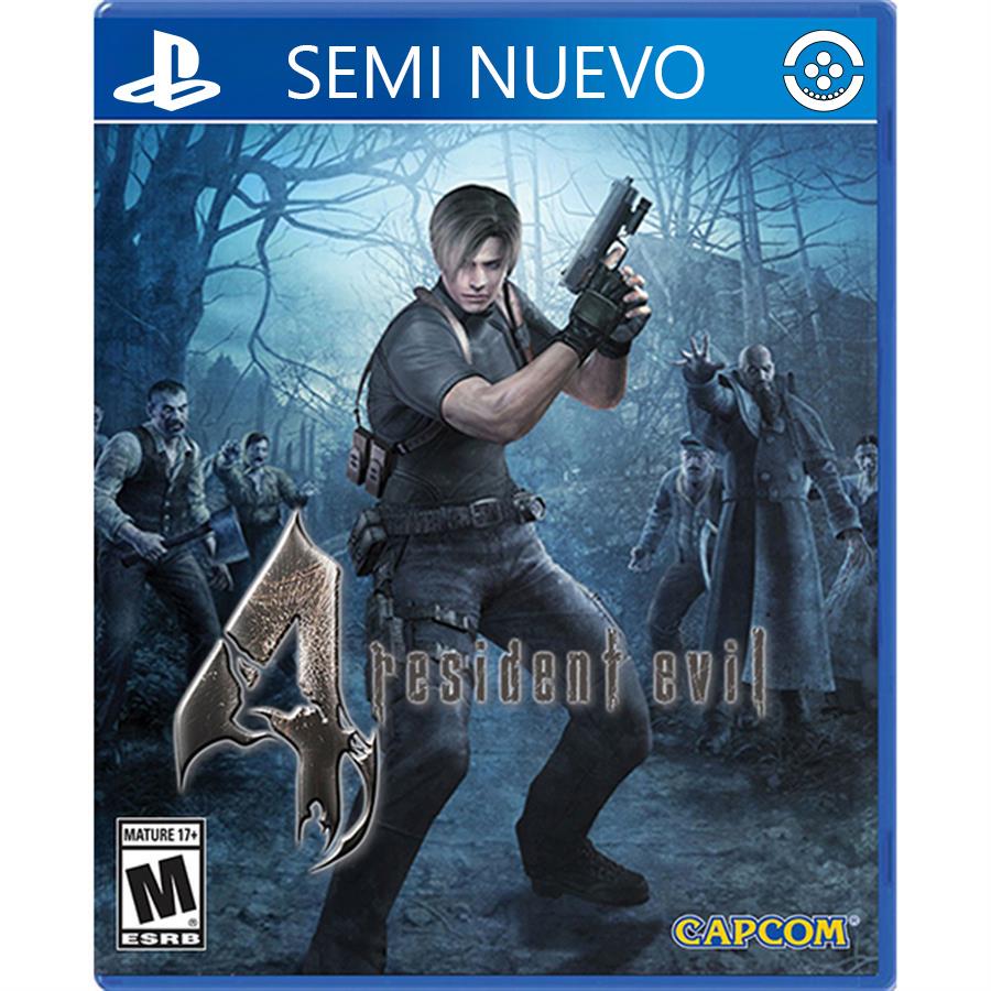 RESIDENT EVIL 4 REMASTERED SEMI NUEVO PS4