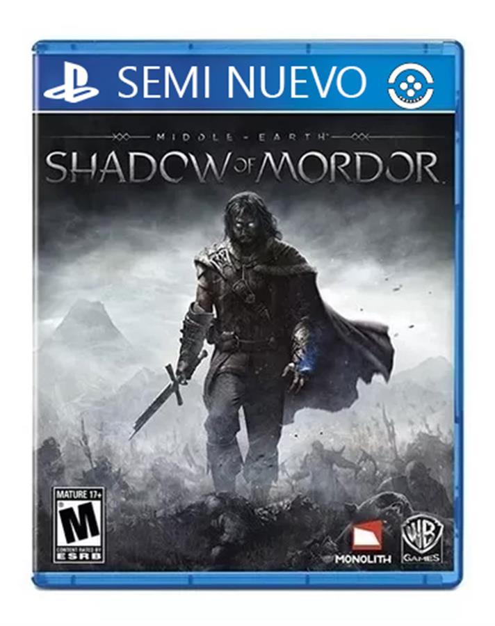 SHADOW OF MORDOR SEMI NUEVO PS4
