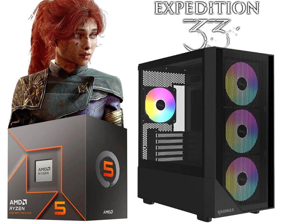 EPOCAS AM5 - RYZEN 5 8500G - A620M H - DDR5 6000 MHz (16x2) - SSD 480 GB          ARMADO INMEDIATA