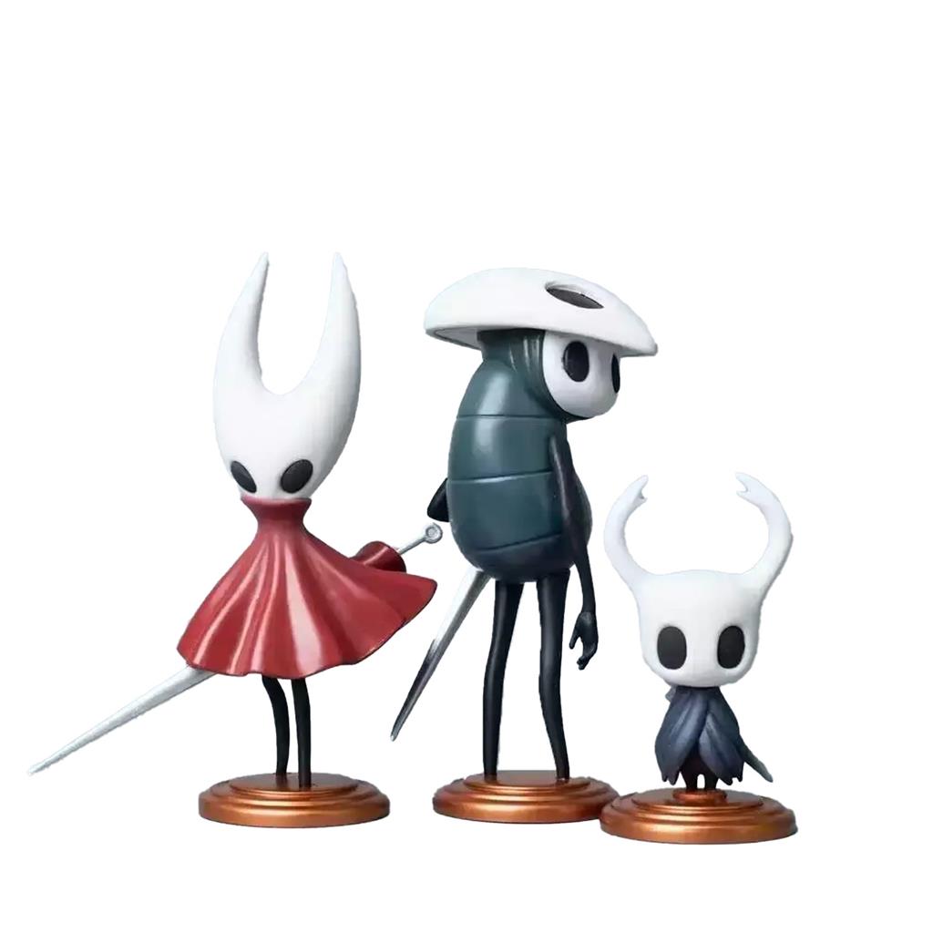FIGURAS HOLLOW KNIGHT SET X3
