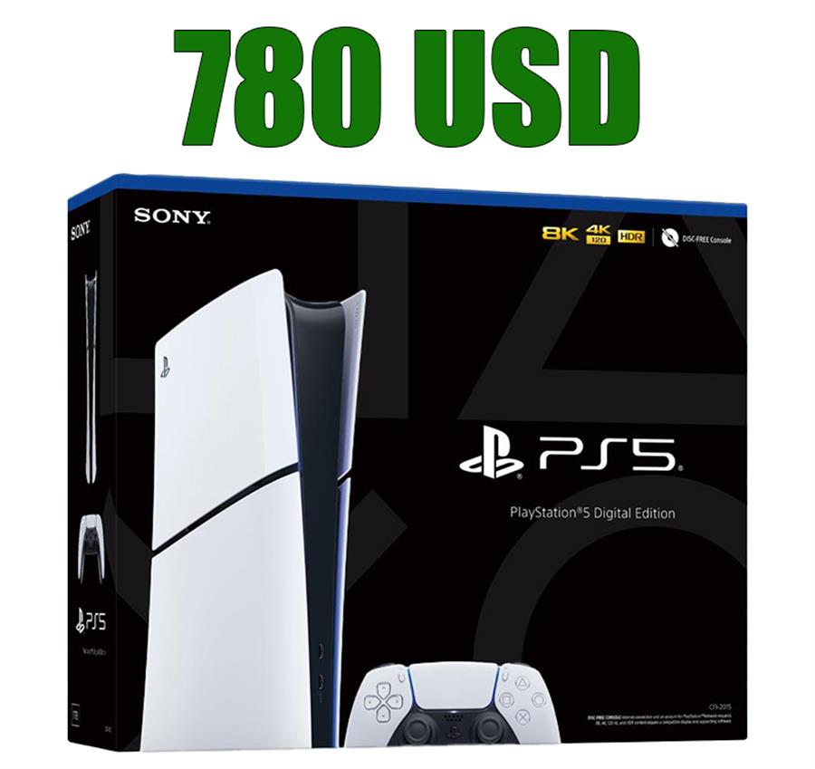 CONSOLA PS5 SLIM 1 TB DIGITAL . ENTREGA 24-48 HS