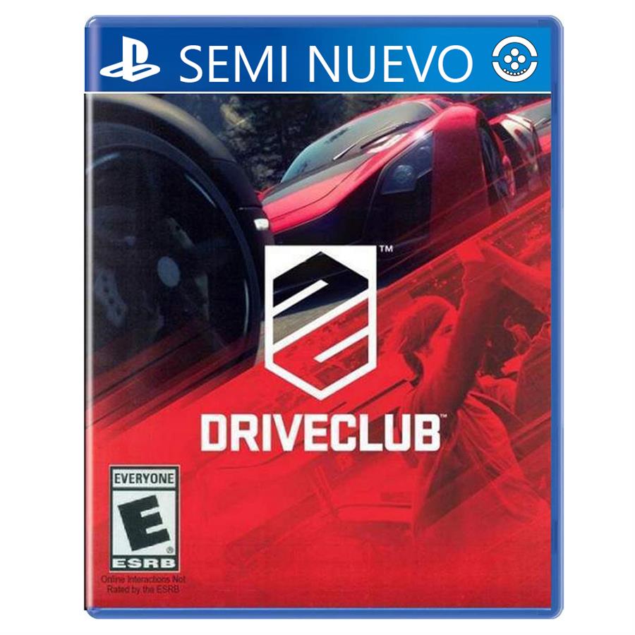 DRIVE CLUB  SEMI NUEVO PS4