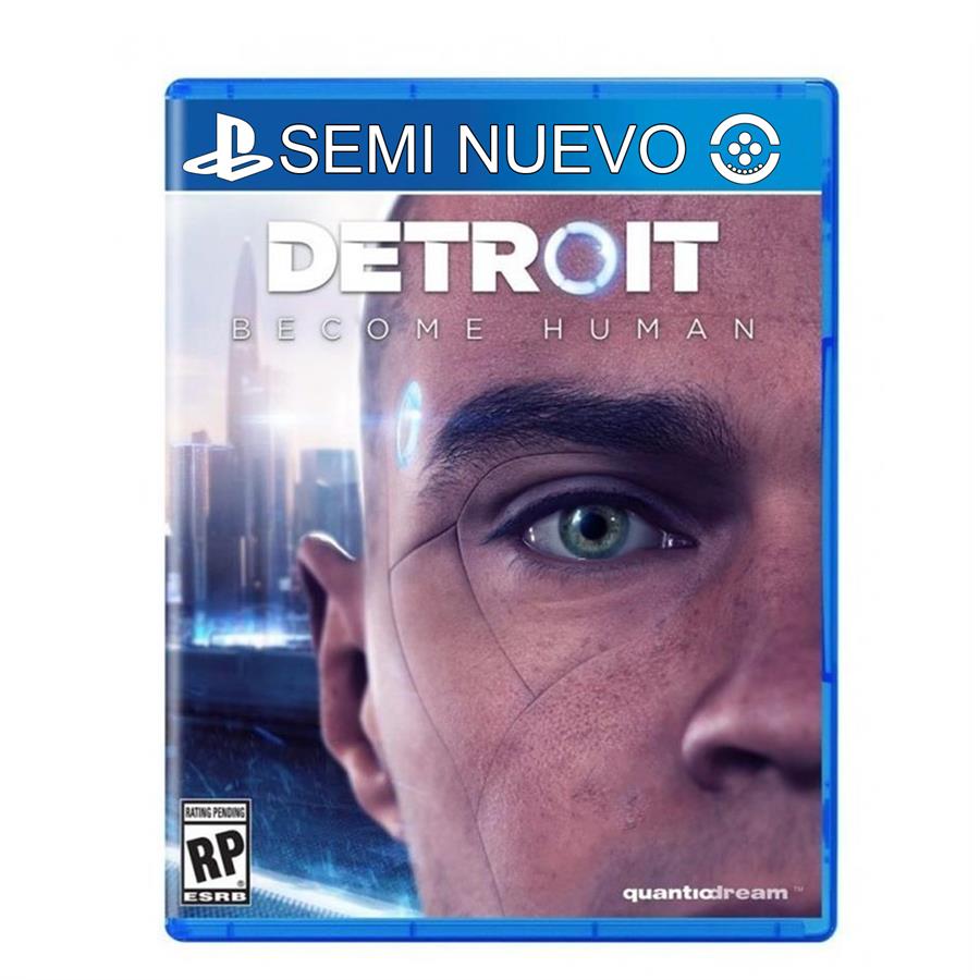 DETROIT BECOME HUMAN SEMI NUEVO PS4