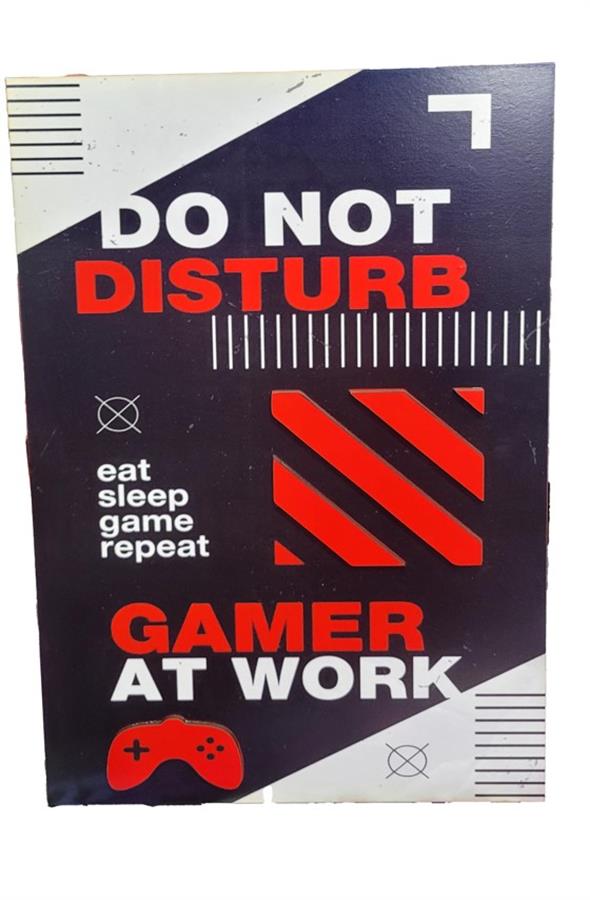 CUADRO CON RELIEVE GAMER AT WORK
