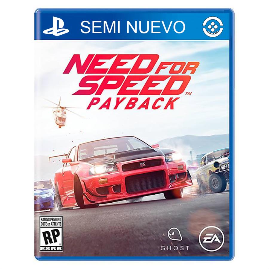 NEED FOR SPEED PAYBACK SEMI NUEVO PS4