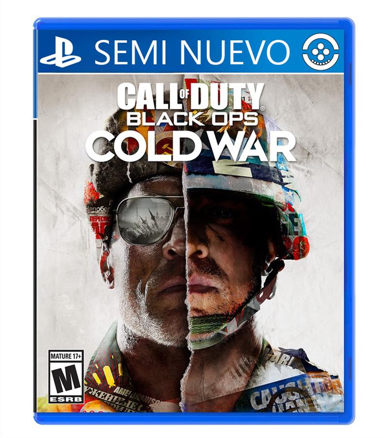 CALL OF DUTY: COLD WAR SEMI NUEVO PS4