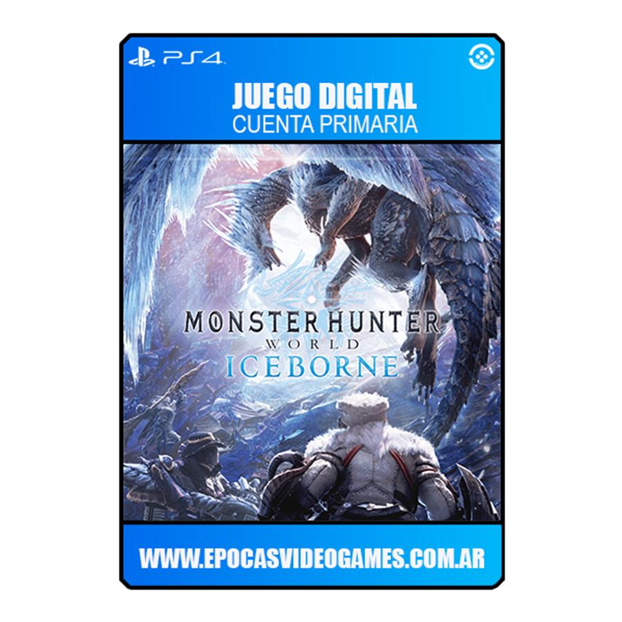 MONSTER HUNTER WORLD ICEBORN DIGITAL PS4