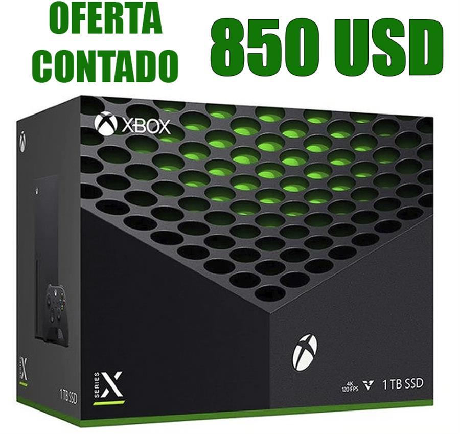 CONSOLA XBOX SERIES X 1 TB ENTREGA 24-48 hs