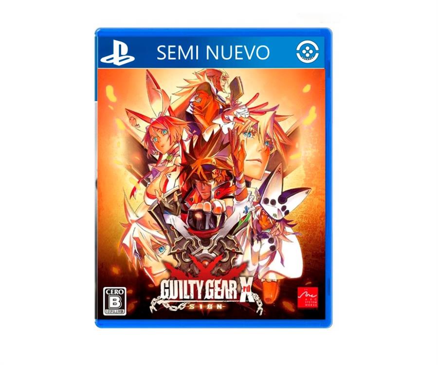 GUILTY GEAR X SEMI NUEVO PS4