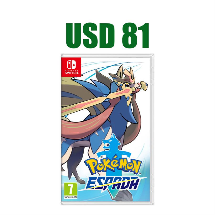 POKEMON ESPADA  ENTREGA 24-48 HS