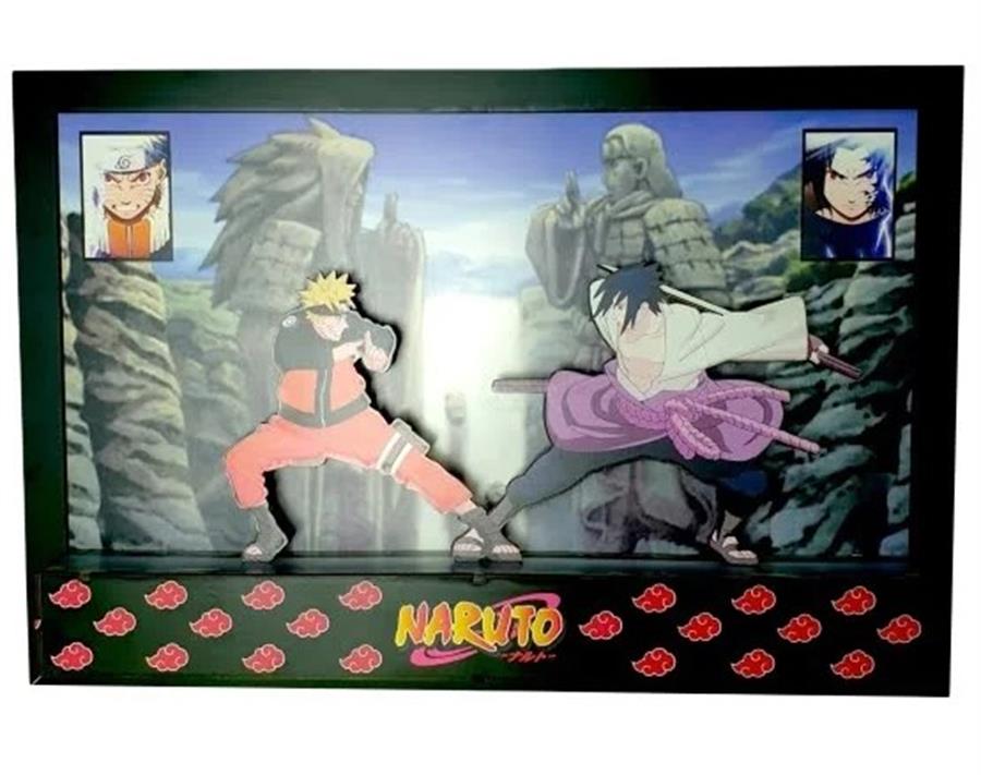 CUADRO 3D NARUTO