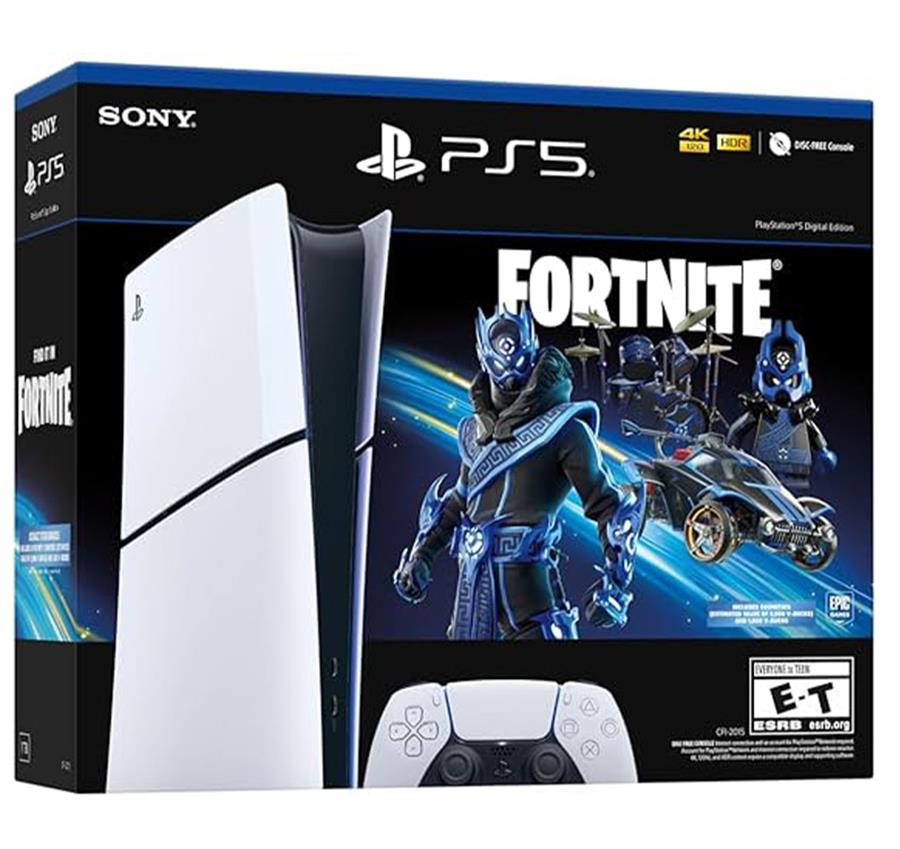 CONSOLA PS5 SLIM 1 TB DIGITAL BUNDLE FORTNITE     ENTREGA 24-48 HS