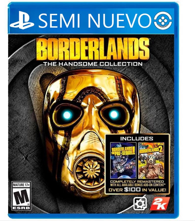 BORDERLANDS THE HANDSOME COLLECTION SEMI NUEVO PS4