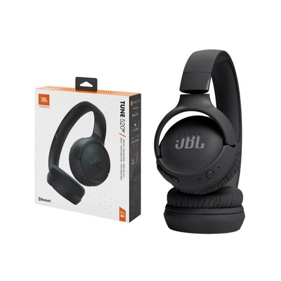 AURICULAR BLUETOOTH JBL TUNE 520 NEGRO