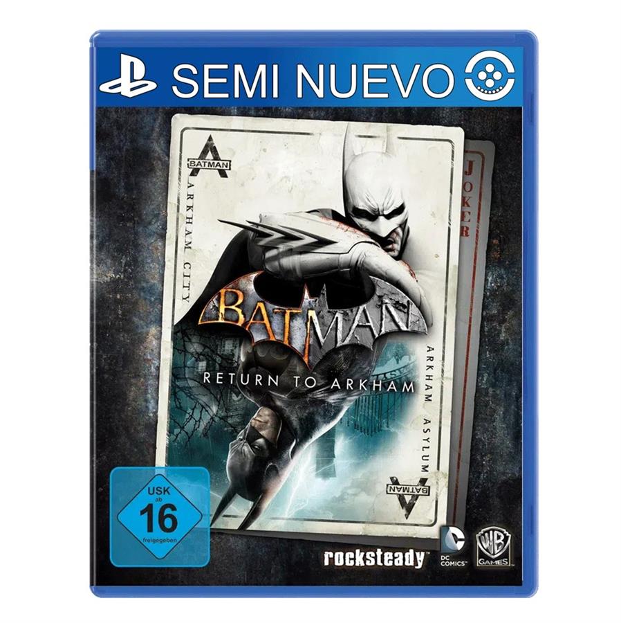 BATMAN RETURN TO ARKHAM SEMI NUEVO PS4
