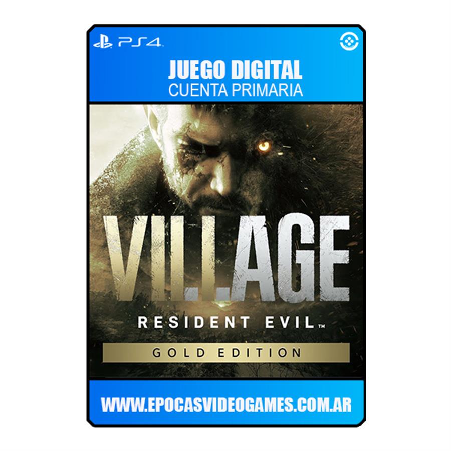 RESIDENT EVIL VILLAGE GOLD EDITION DIGITAL PS4