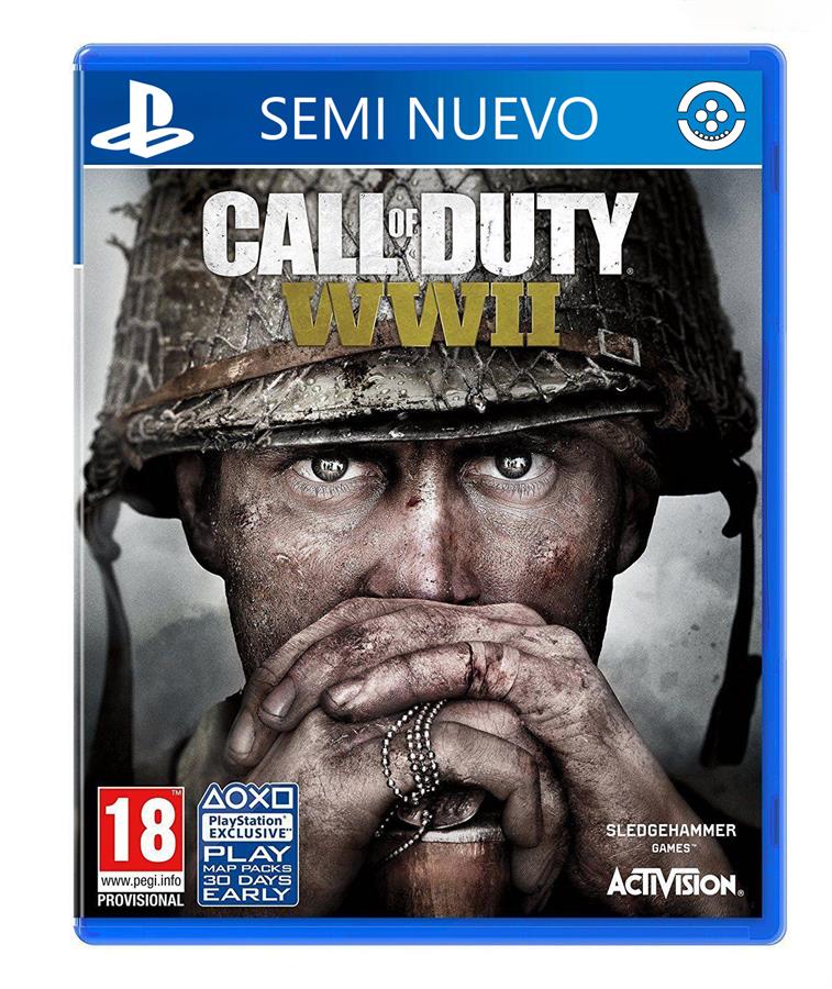 CALL OF DUTY: WORLD WAR II SEMI NUEVO PS4