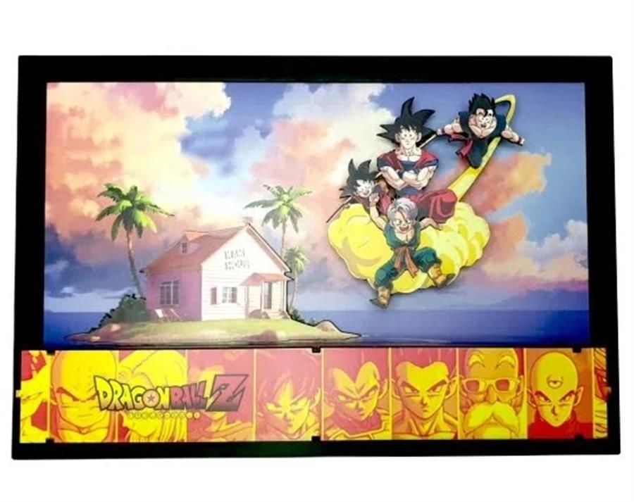 CUADRO 3D DRAGON BALL