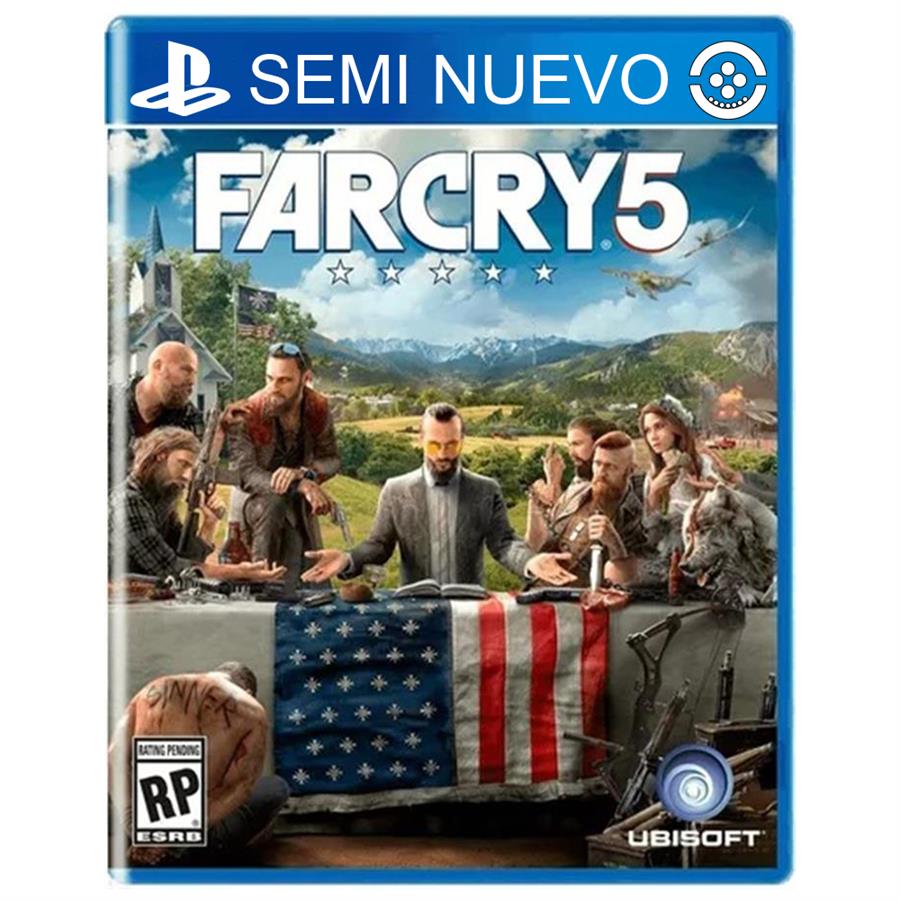 FAR CRY 5 SEMI NUEVO PS4