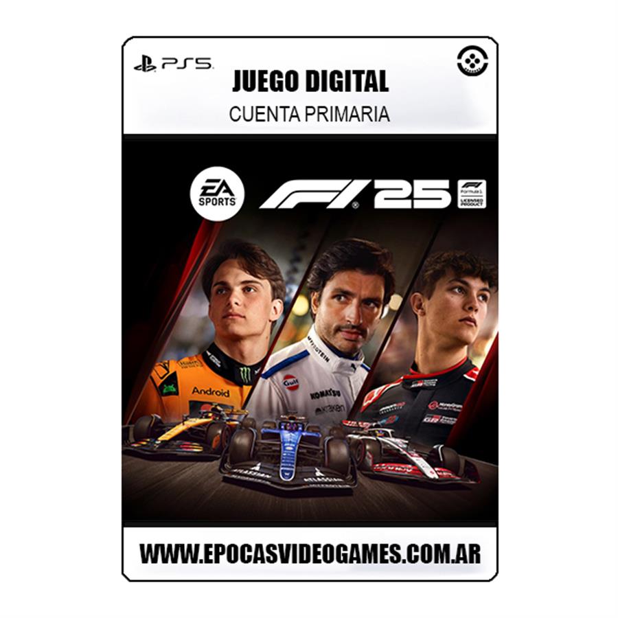 F1 2025 DIGITAL PS5