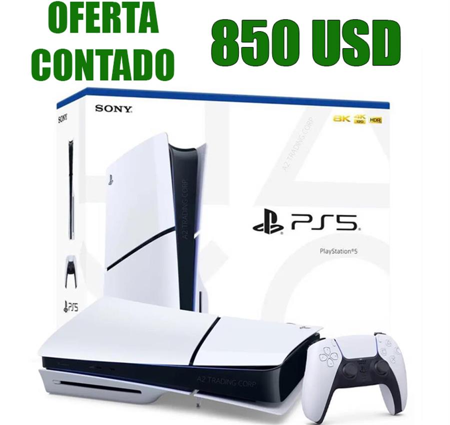 CONSOLA PS5 CON LECTORA SLIM 1 TB