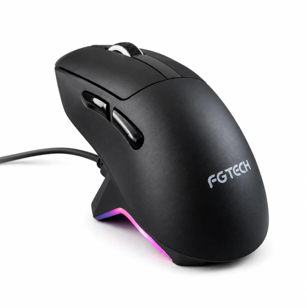 MOUSE INALAMBRICO FGTECH CON BASE