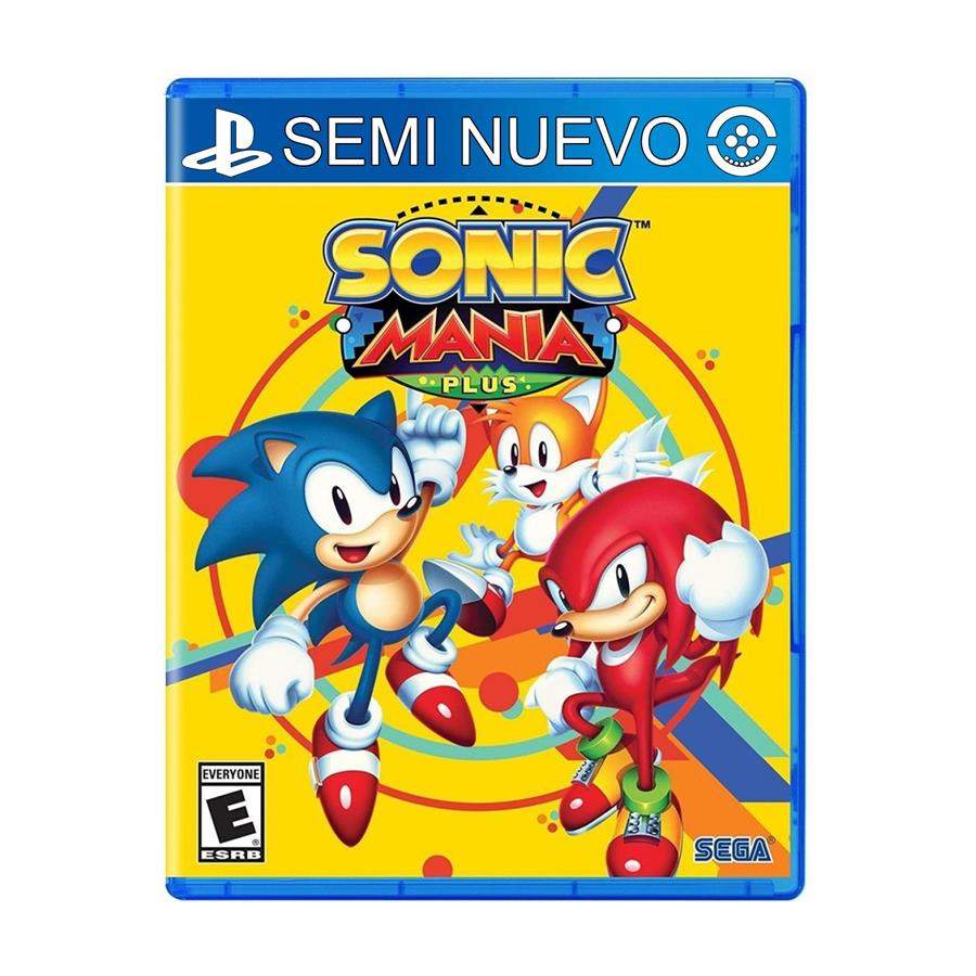 SONIC MANIA SEMI NUEVO PS4