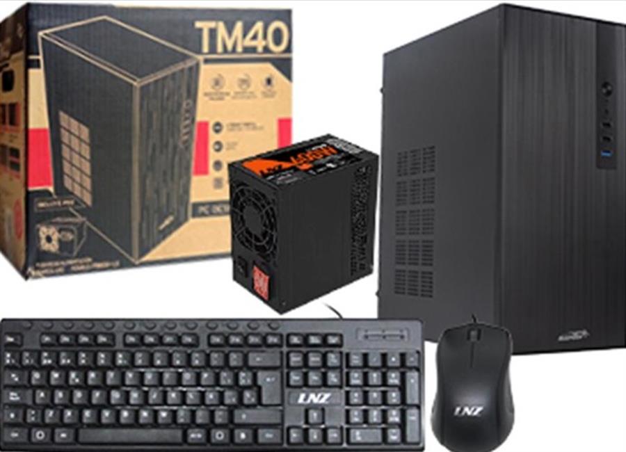 Gabinete Sentey TM40 con Fuente de alimentación 600W Negro