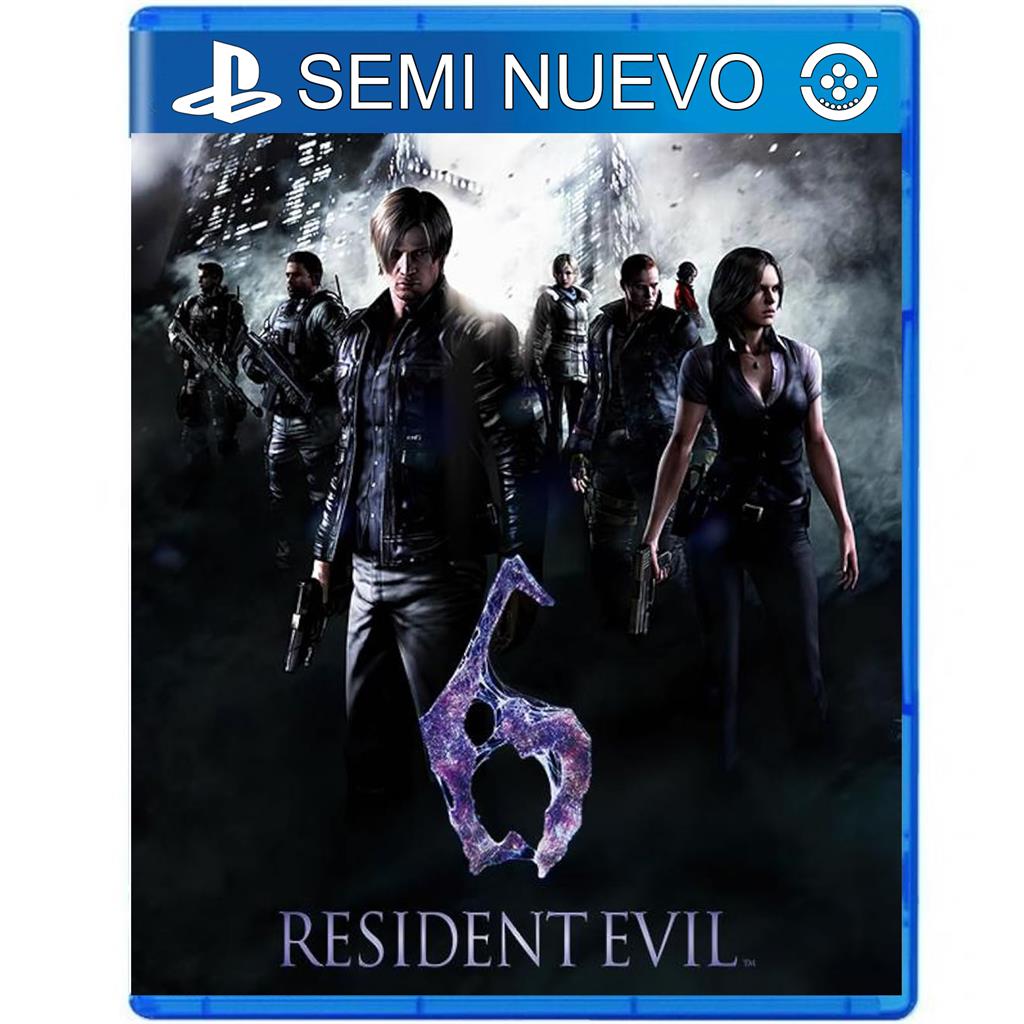 RESIDENT EVIL 6 SEMI NUEVO PS4