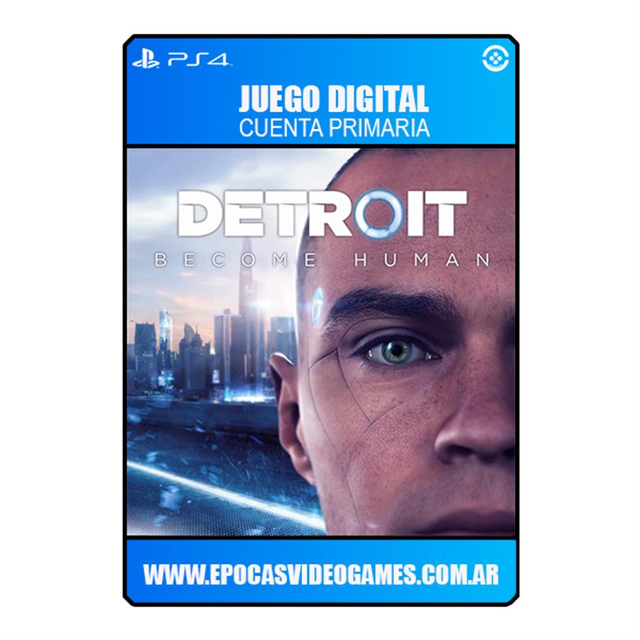 DETROIT BECOME HUMAN DIGITAL PS4