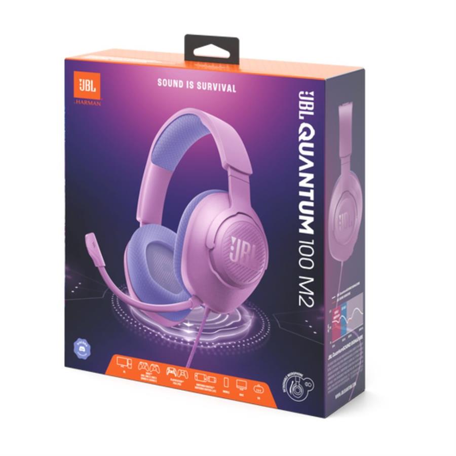 AURICULARES JBL QUANTUM 100M2 PURPLE
