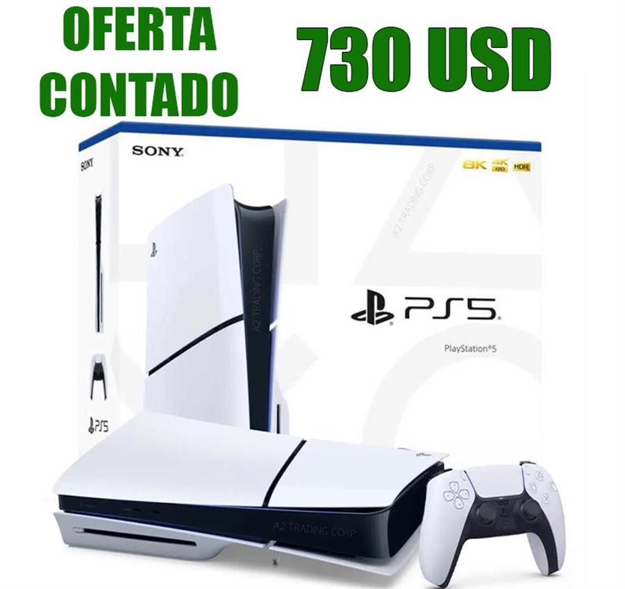 CONSOLA PS5 CON LECTORA SLIM 1 TB