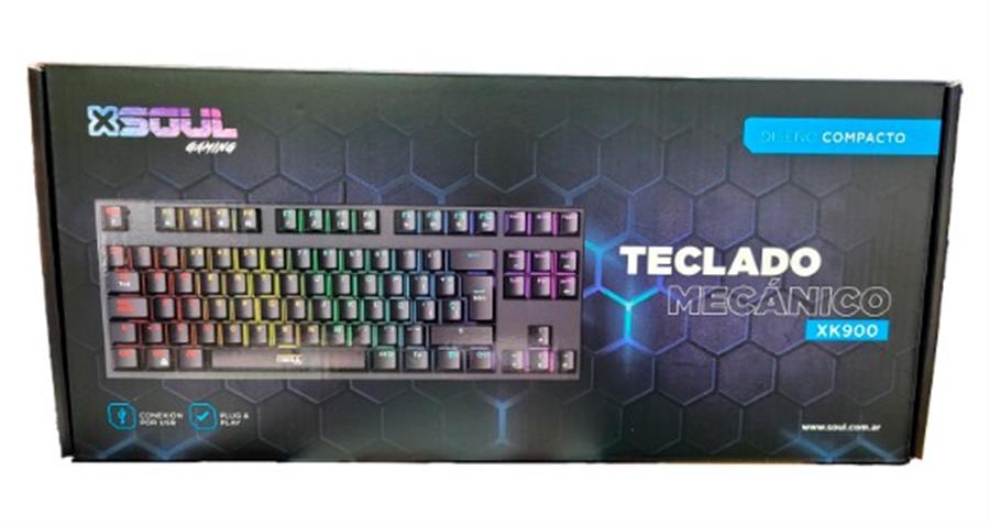 TECLADO MECANICO XK900 80% SOUL