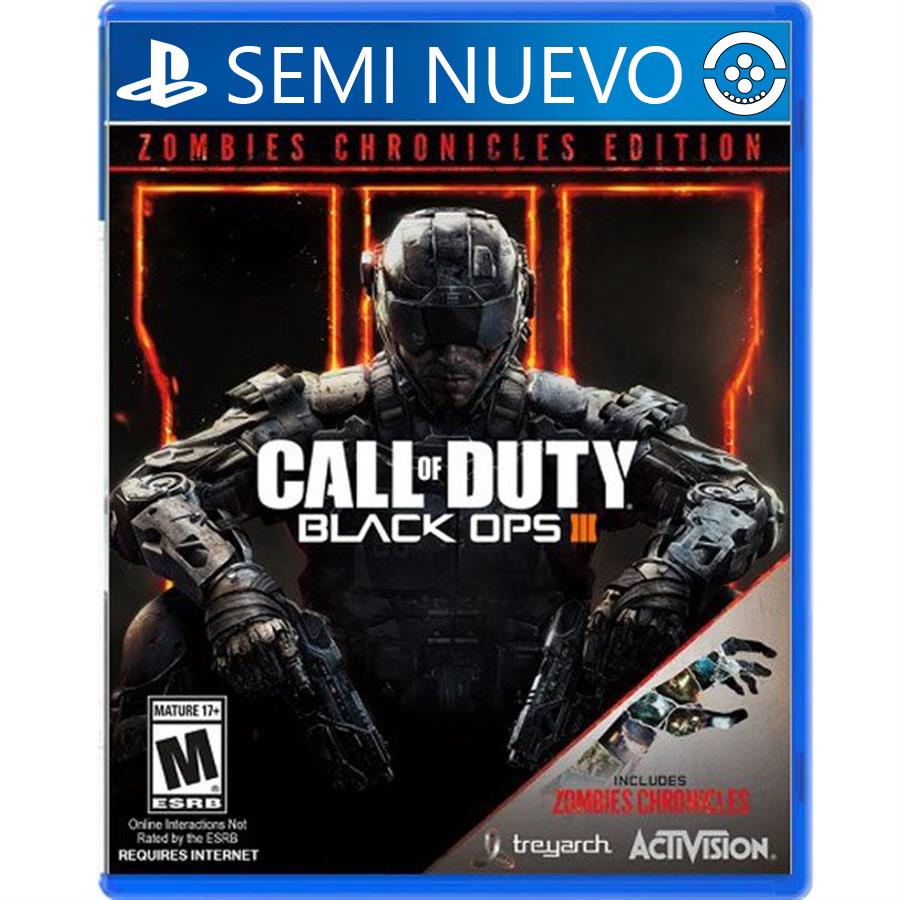 CALL OF DUTY: BLACK OPS 3 SEMI NUEVO PS4