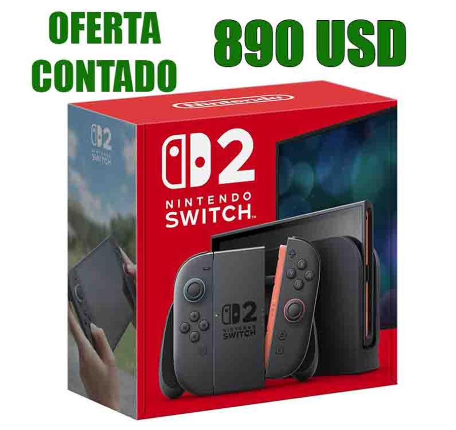 CONSOLA NINTENDO SWITCH 2       ENTREGA 24/48 HS