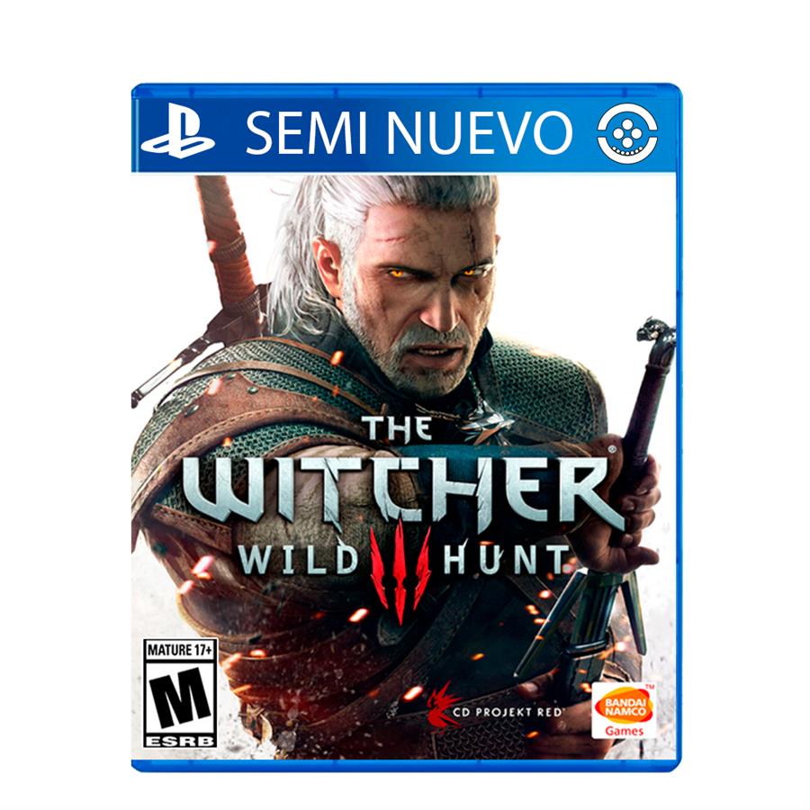 THE WITCHER 3 SEMI NUEVO PS4