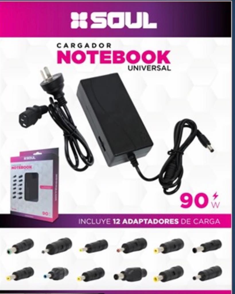 CARGADOR UNIVERSAL NOTEBOOK SOUL