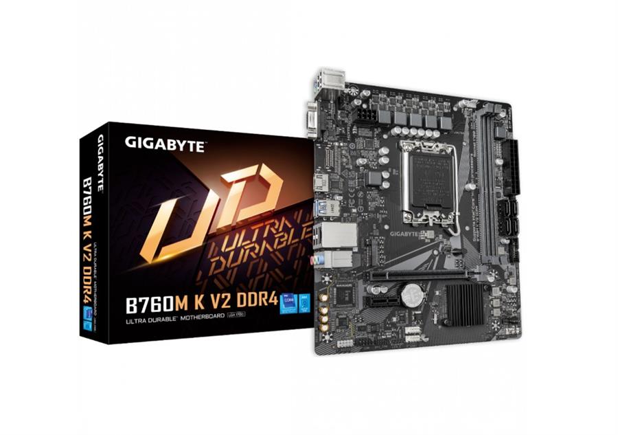 MOTHER GIGABYTE (LGA1700) B760M K V2 DDR4