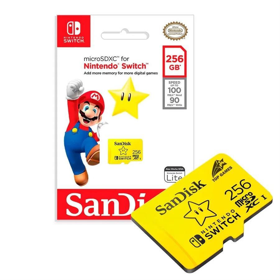 MICRO SD 256 GB NINTENDO SWITCH