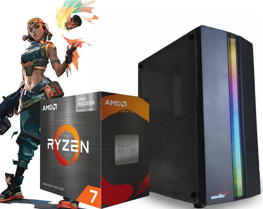 EPOCAS RYZEN 7  R7 5700G - SSD480 GB - 16 GB RAM 2x8 . ARMADO Y ENTREGA 24-48 HS HABILES