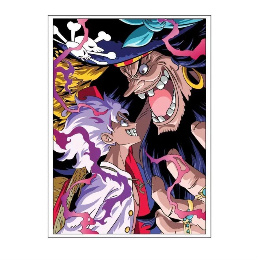ALFOMBRA LUFFY VS BARBA NEGRA
