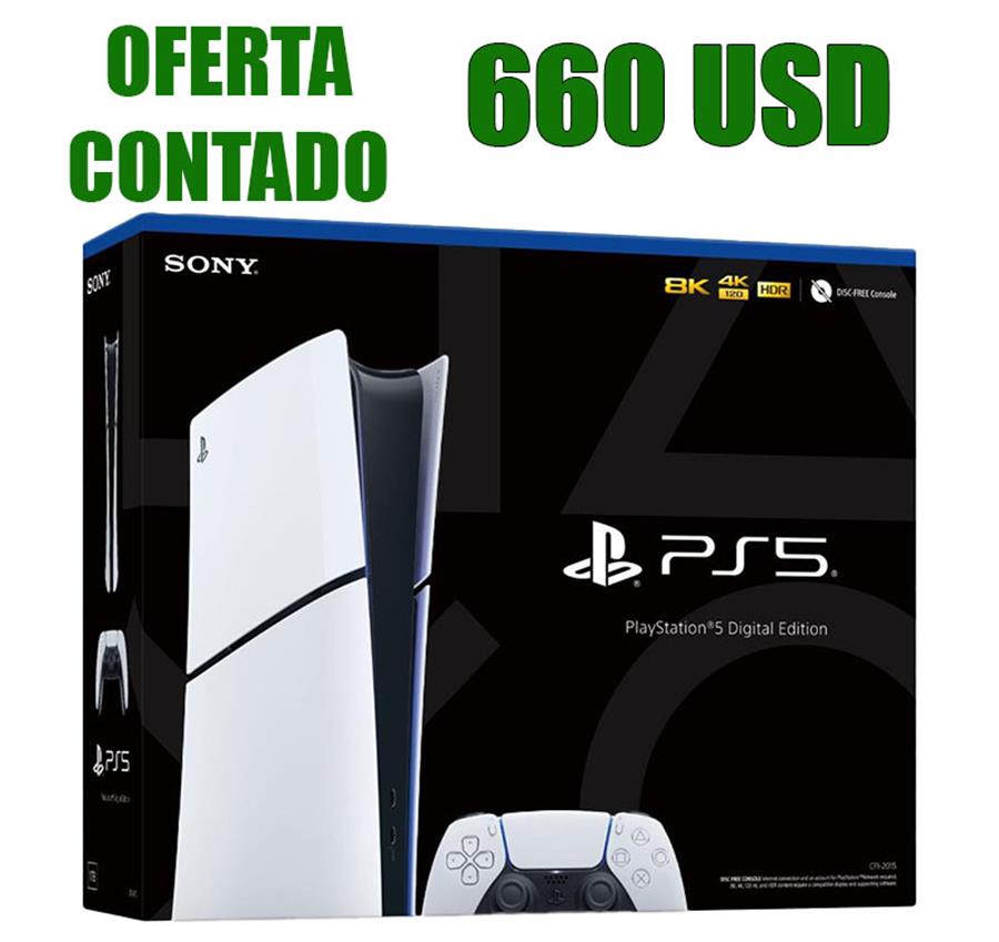 CONSOLA PS5 SLIM 1 TB DIGITAL