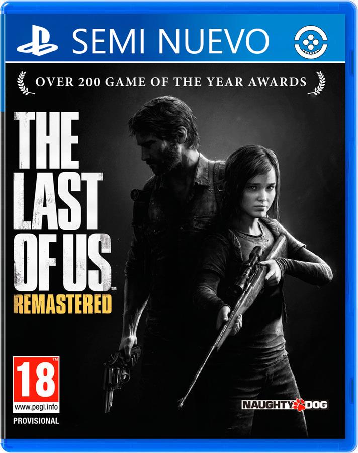 THE LAST OF US REMASTERED SEMI NUEVO PS4