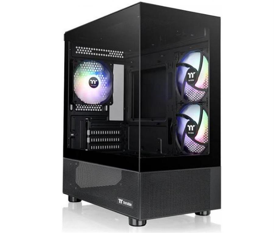 GABINETE THERMALTAKE VIEW 170 TG ARGB BLACK TEMPERED GLASS