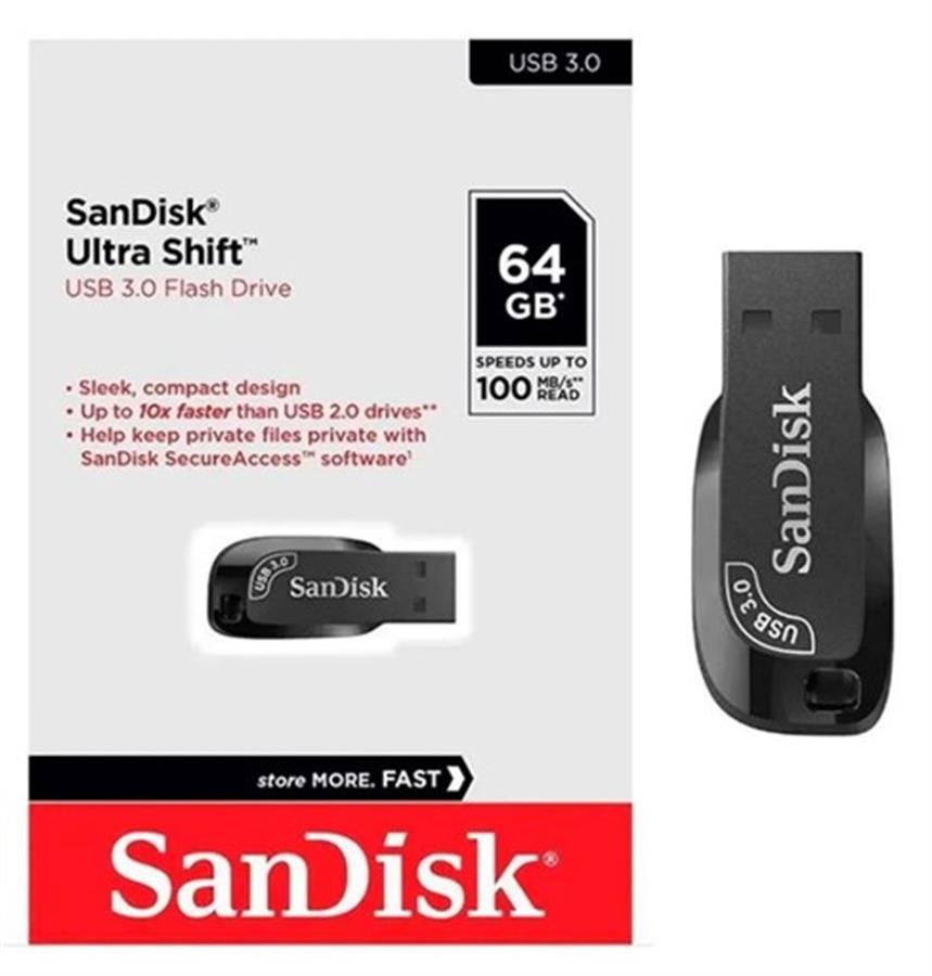 PEN DRIVE SANDISK  64 GB 3.0