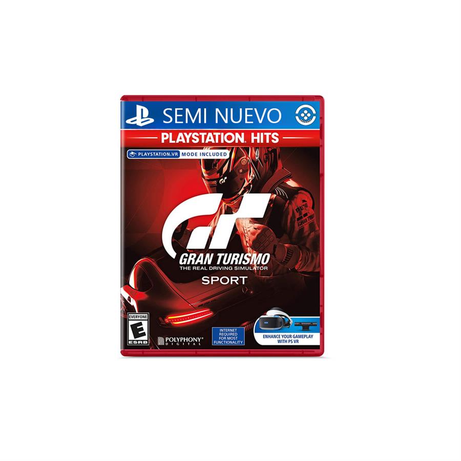 GRAN TURISMO SPORT PS4 SEMINUEVO